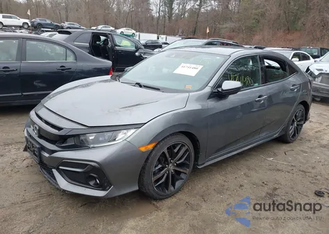 2021 Honda Civic Sport из США, поврежденный, VIN SHHFK7H4XMU410332